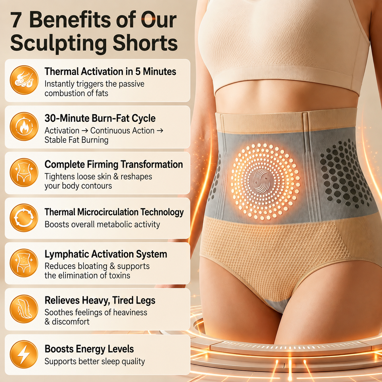Active Fat Burning Shorts